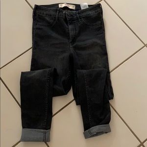 Hollister super skinny jeans high rise